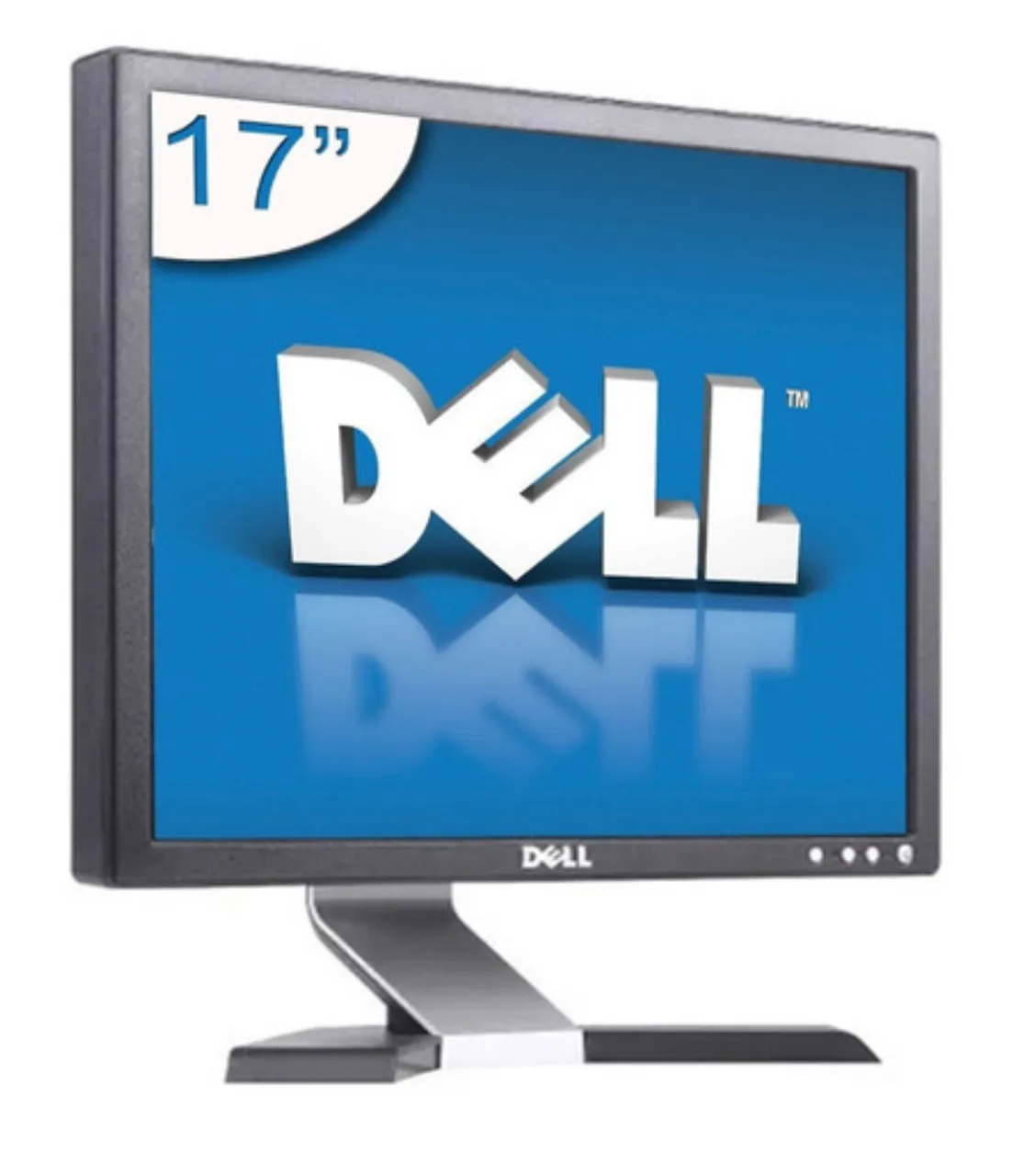 Monitor Dell 17" - funciona como TV se usar um cabo conversor VGA-HDMI
