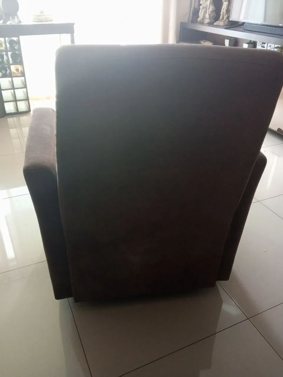 Poltrona Confortável em Tecido veludo  - Foto 4