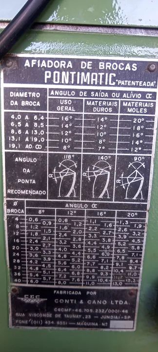 Afiadora  de brocas pontimatic - Foto 4