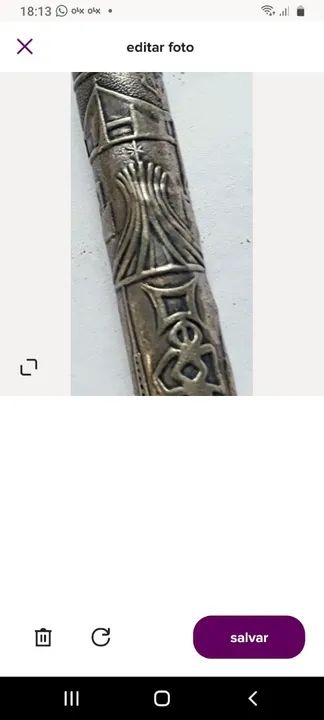 Chave e Caneta Lembrança de Brasília  déc 60- Antiguidades - Foto 4