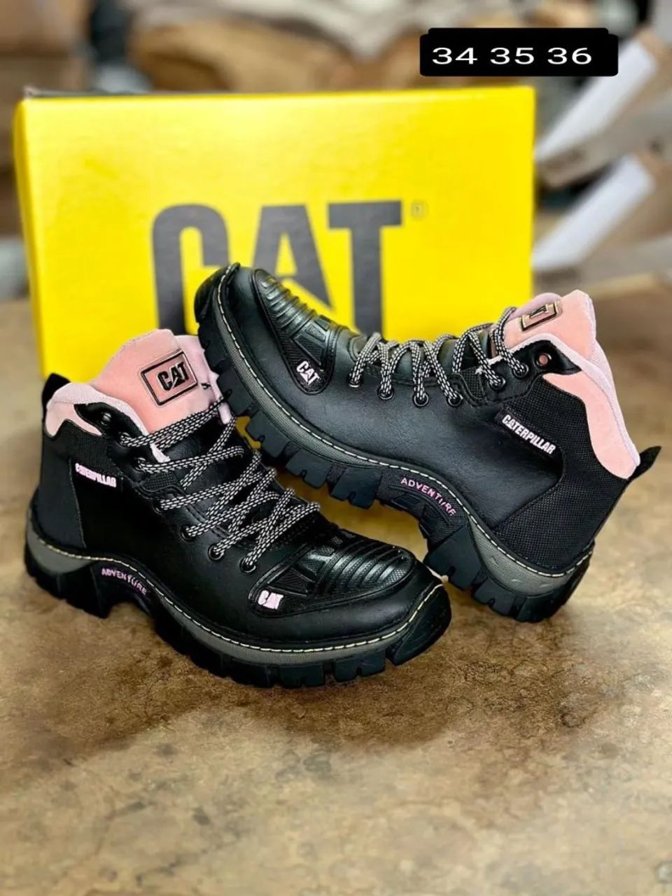 Bota Caterpillar Adventure Preta - Foto 5