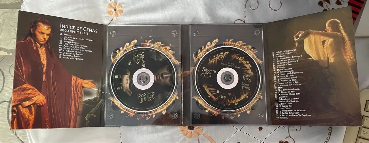 DVD trilogia o Senhor  dos Anéis  - Foto 5