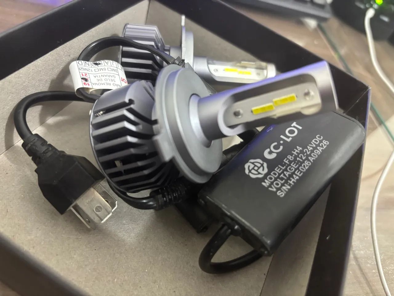 Kit Led 6000k / Lâmpada para Farol - Foto 4