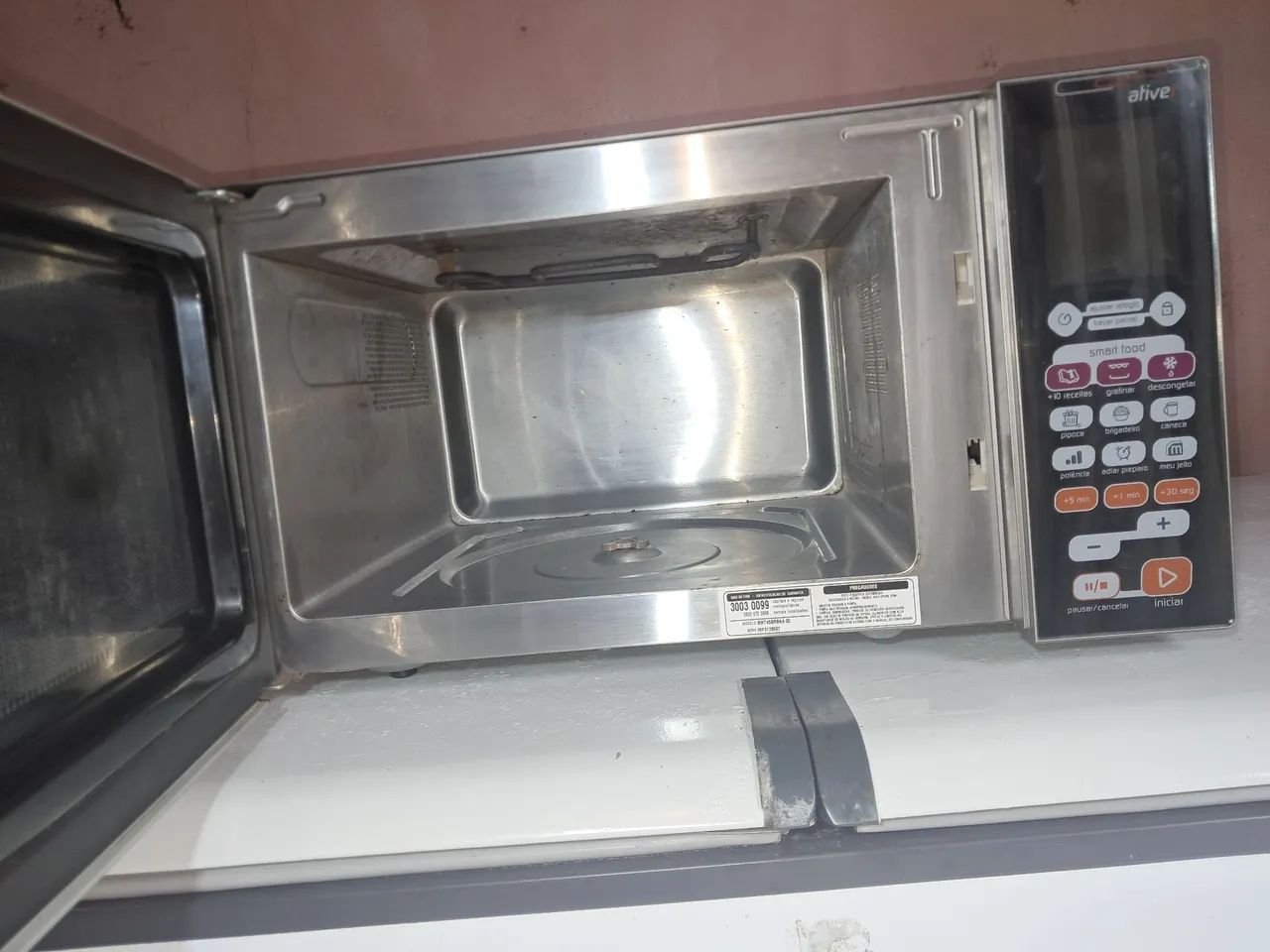 Microondas Brastemp ative com grill - Foto 3