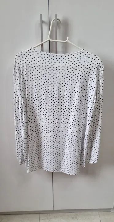 Camisa estampada poá da Zara - Foto 3