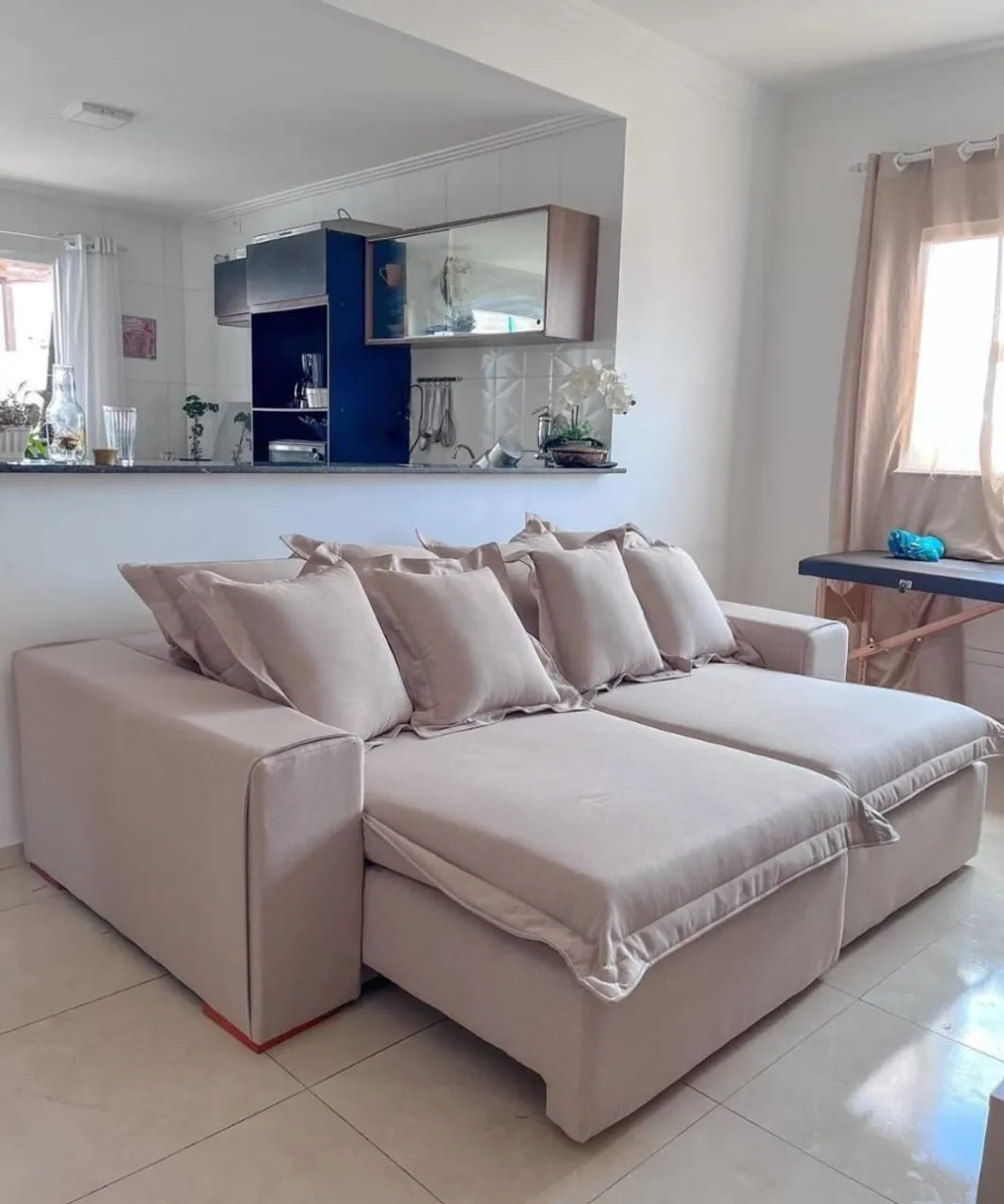 Sofá Modular Confortável e Moderno