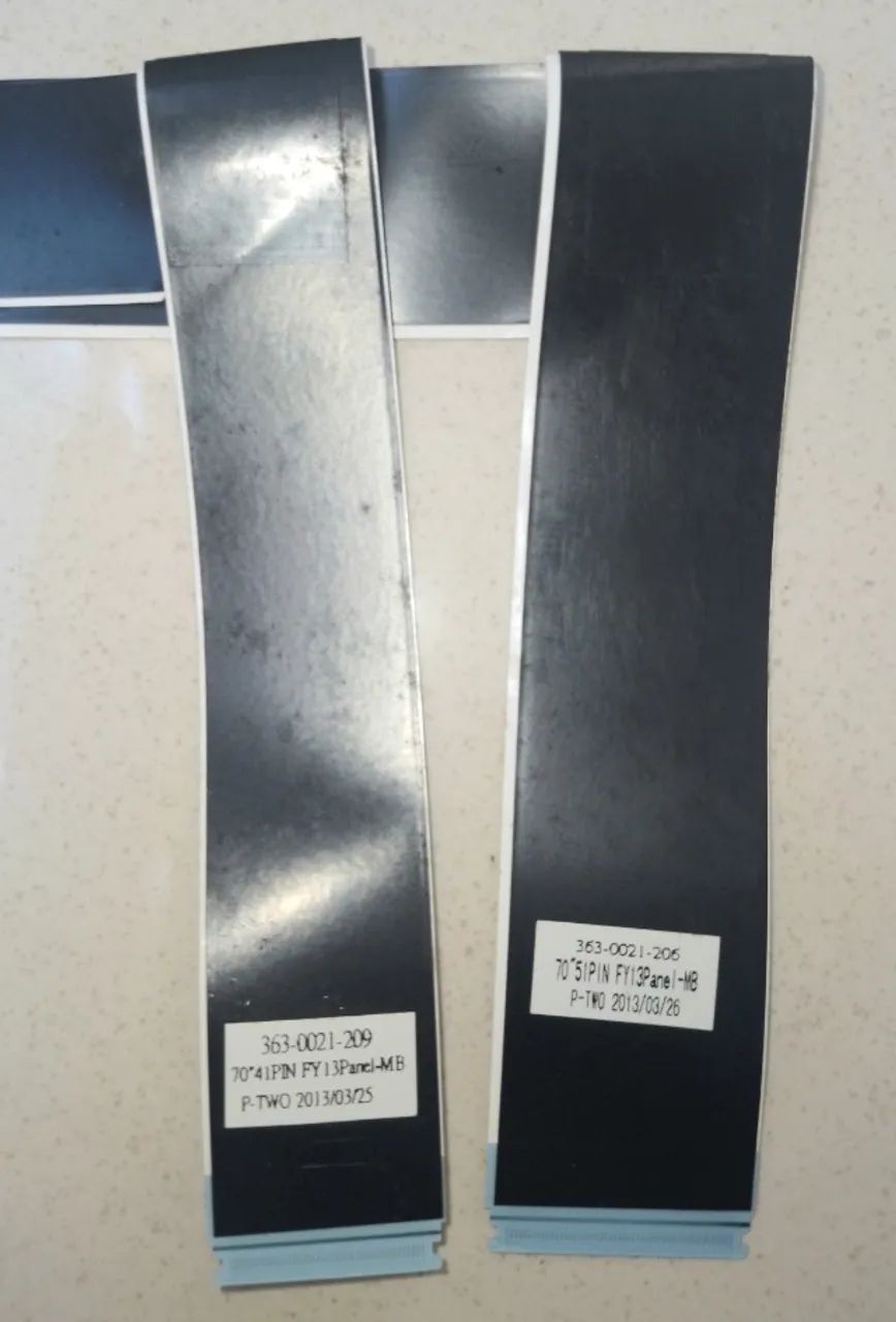 Cabos LVDS para TV Sony KDL-70R555A Antigos - Foto 6