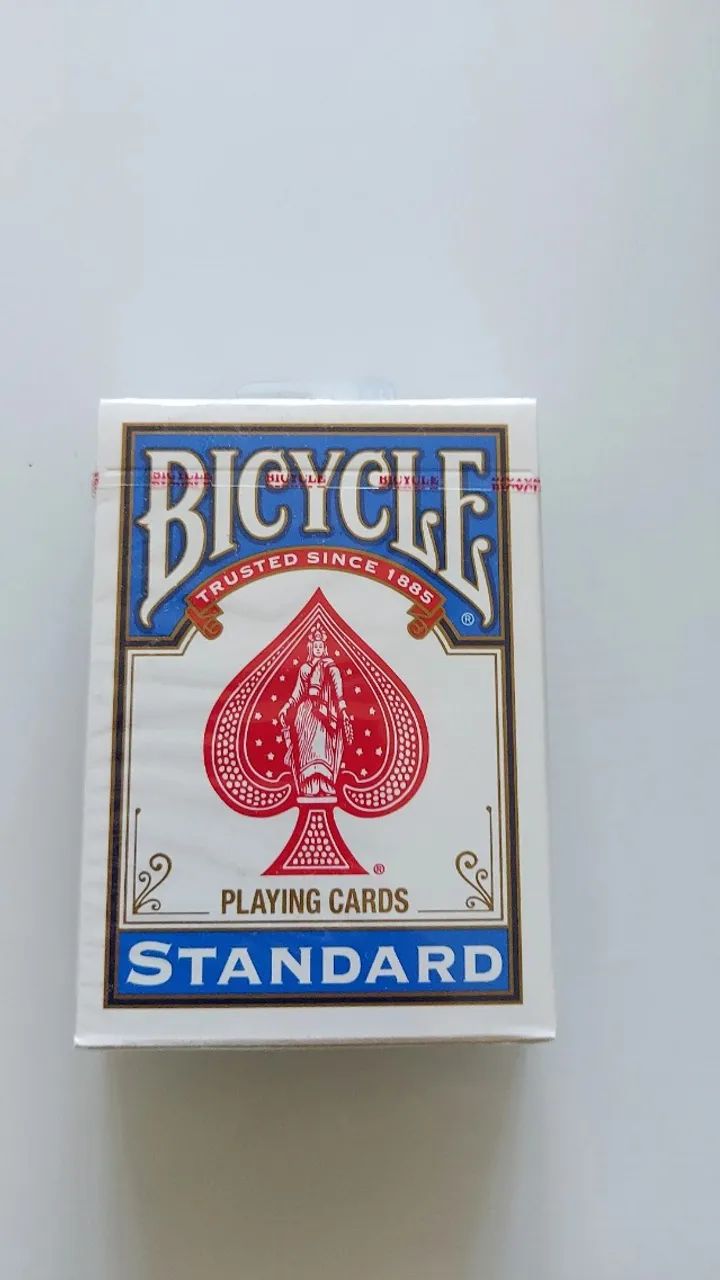 Baralho Bicycle Standard Azul Lacrado (Unidade)