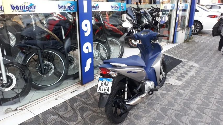 Honda Biz 125i 2021 Prata Impecável - Foto 4