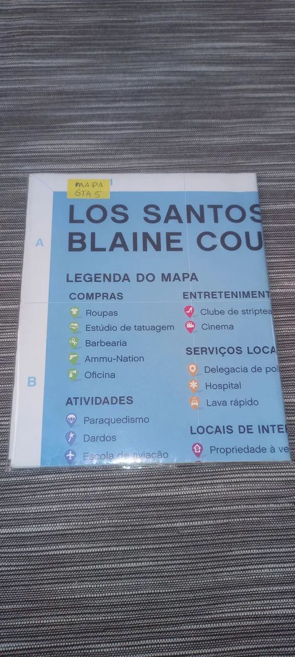 Mapa GTA 5 para Ps4