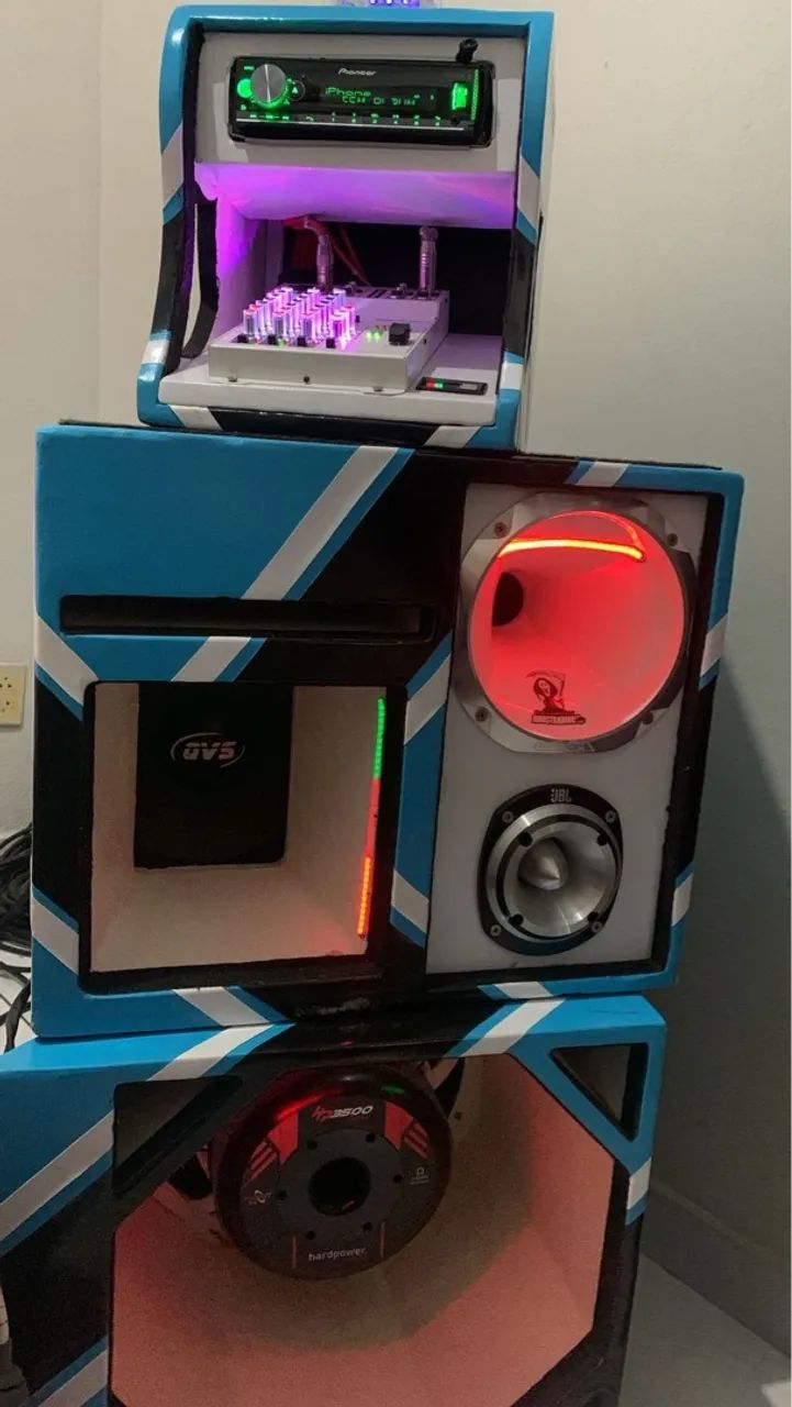 Sistema de Som Personalizado com LED - Foto 4