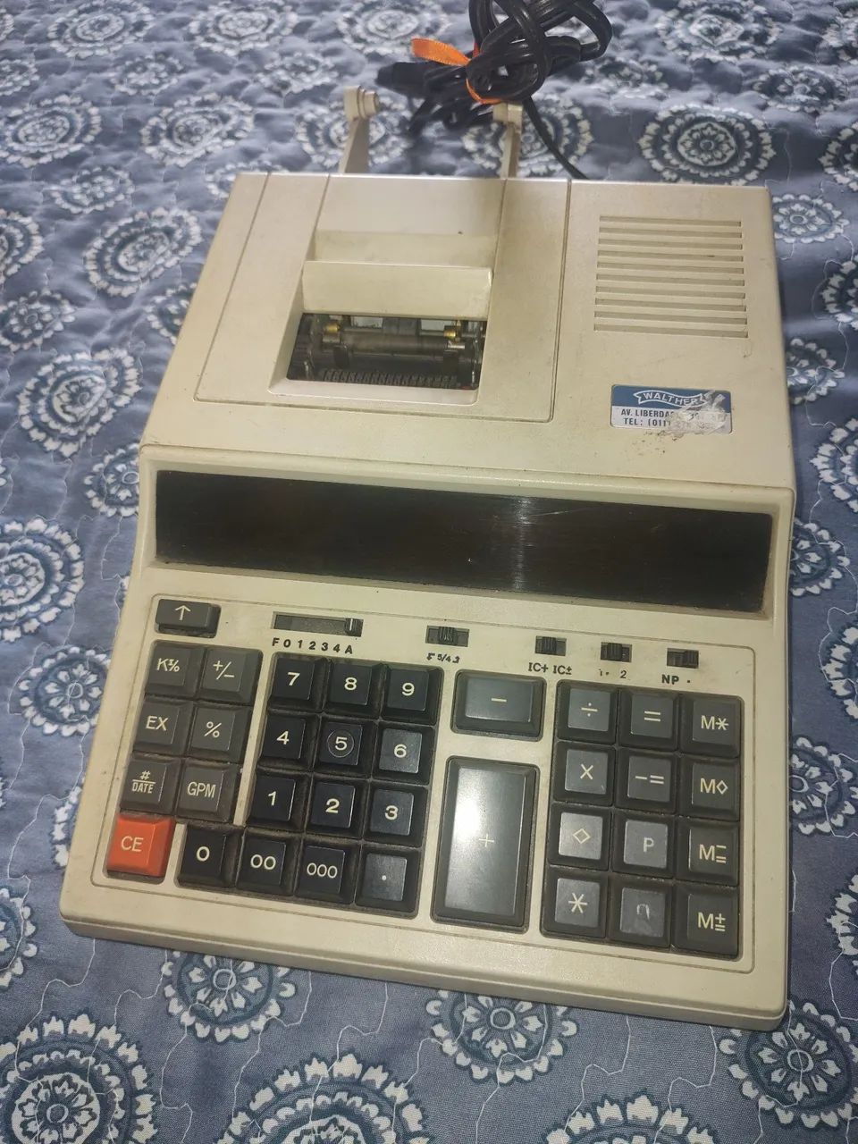 Calculadora de mesa WALTHER em perfeito estado  - Foto 4