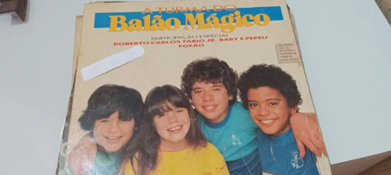 Disco de vinil balão mágico 