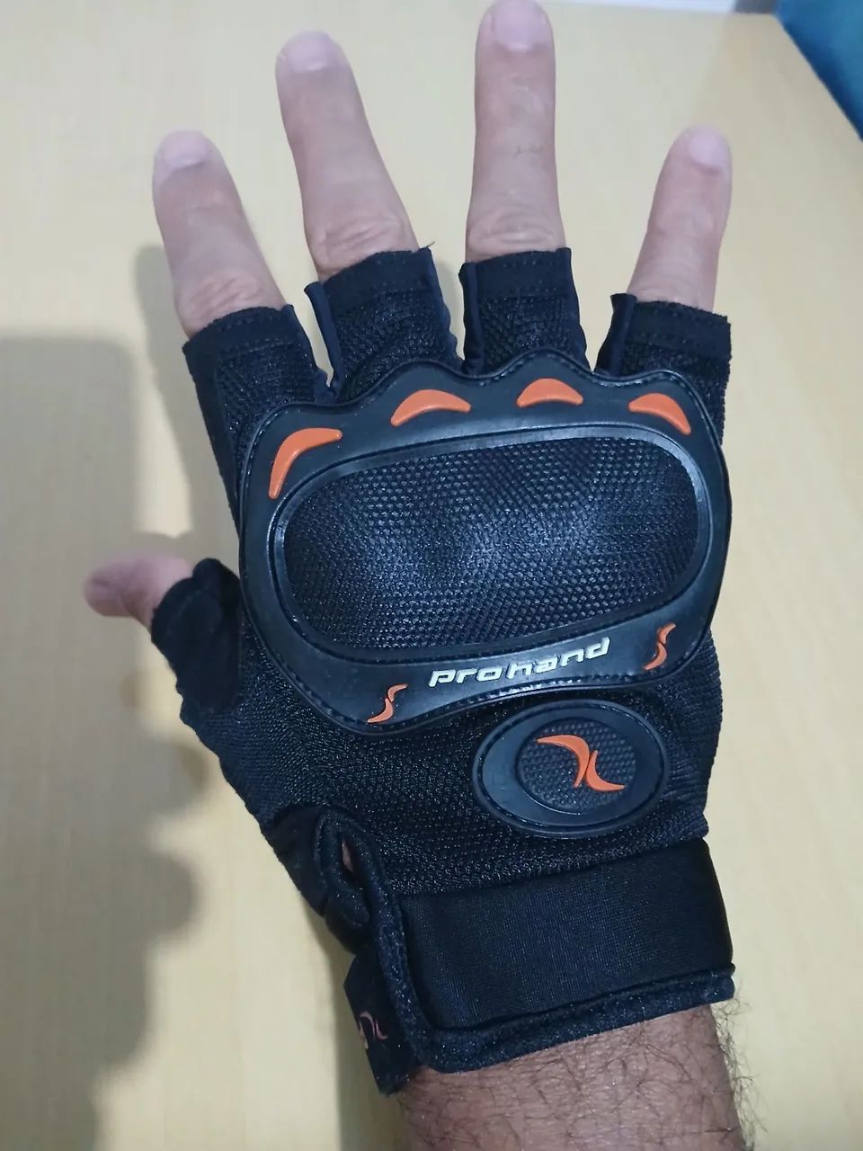 Luva Thor com proteção emborrachada para bike e moto