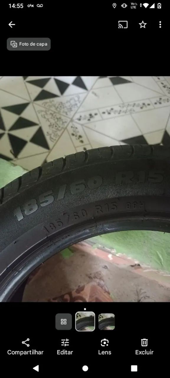 Pneu Pirelli 185/60R15 - Foto 5