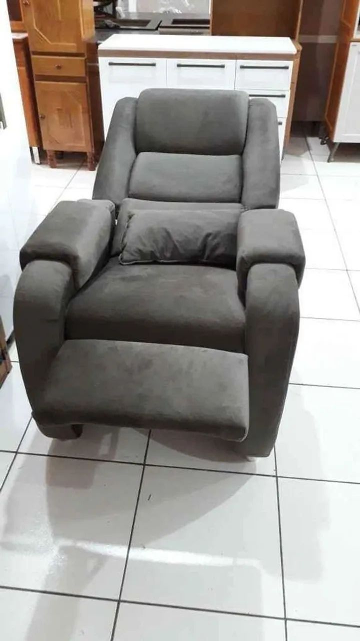 POLTRONA DO PAPAI PRETA - Foto 2