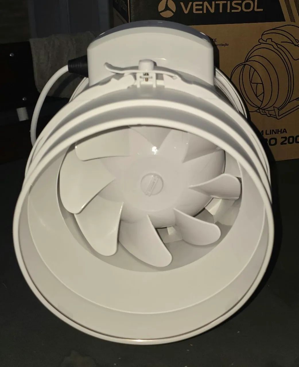 Exaustor 200mm 220v Nunca Usado - Foto 4