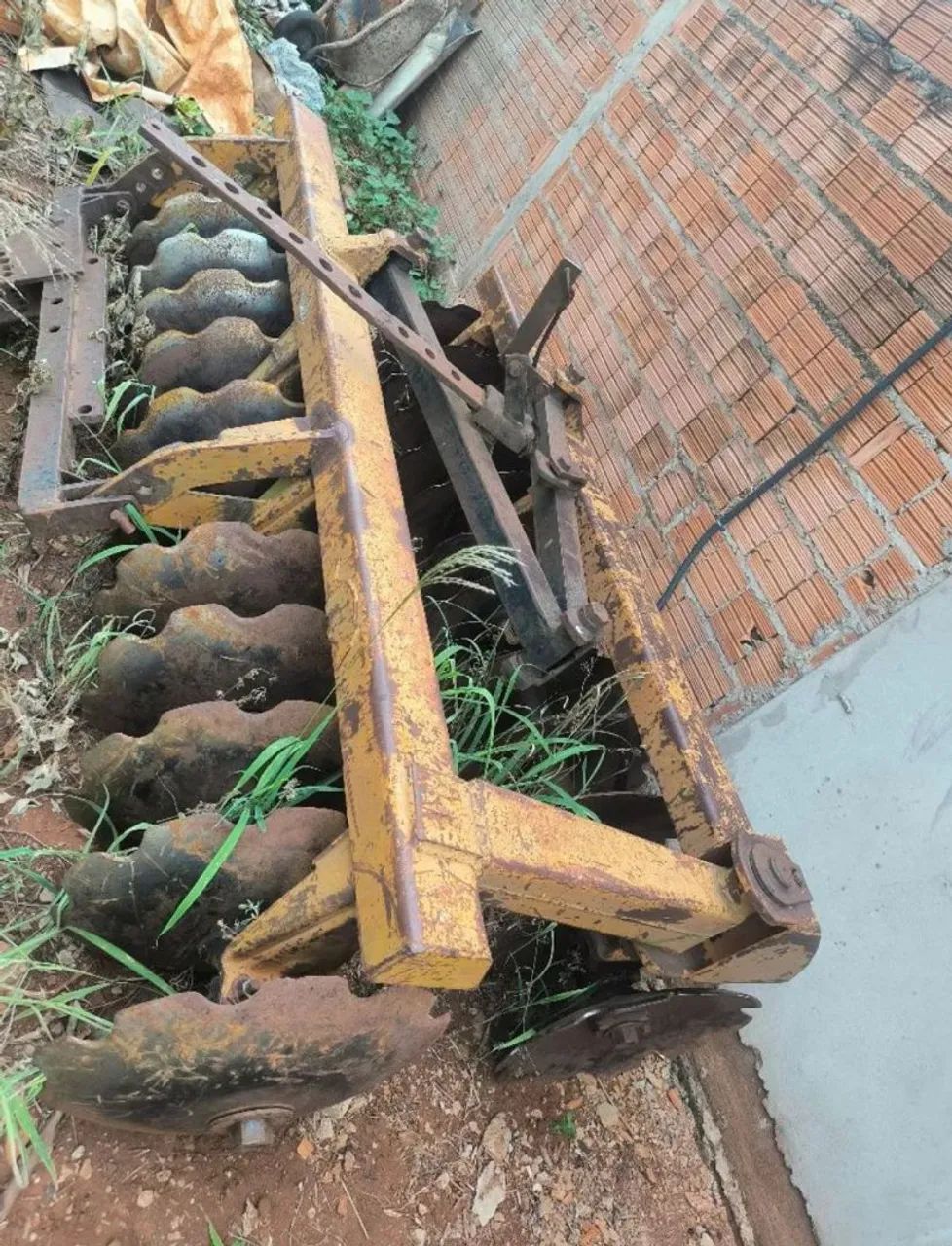 Grade aradora / grade de arrasto 24×24  - Foto 3