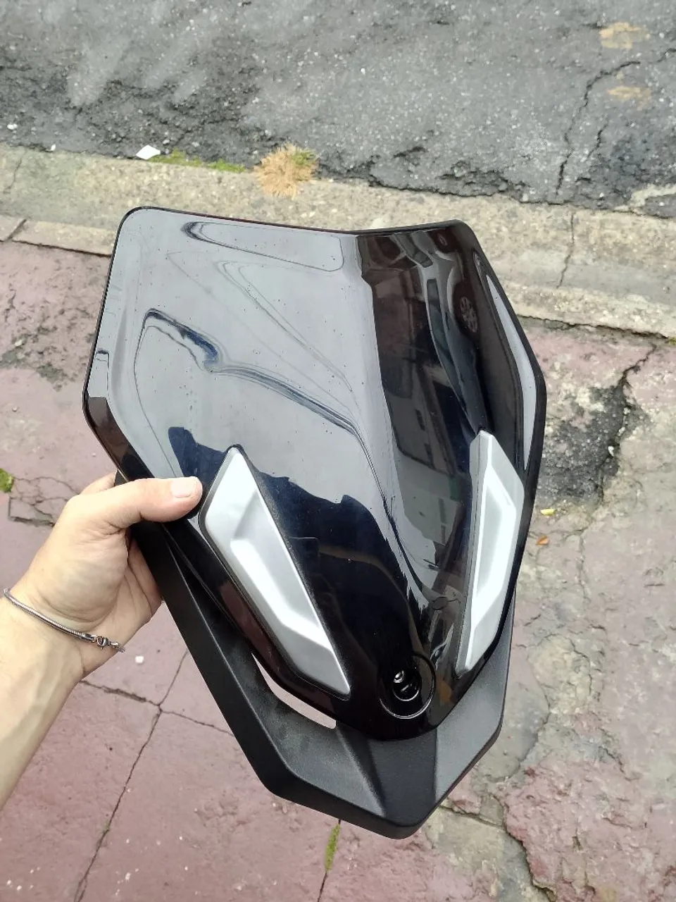 Bolha frontal Voltz Ev1 NOVO
