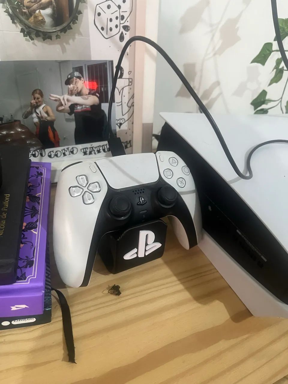 Videogame PlayStation 5 fat com leitor de disco PS5  - Foto 3