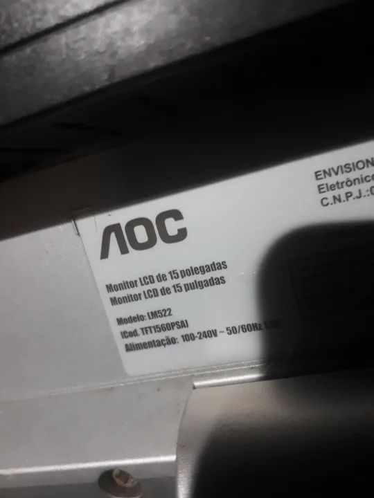 2 monitores para conserto ou retirada de peças  - Foto 6