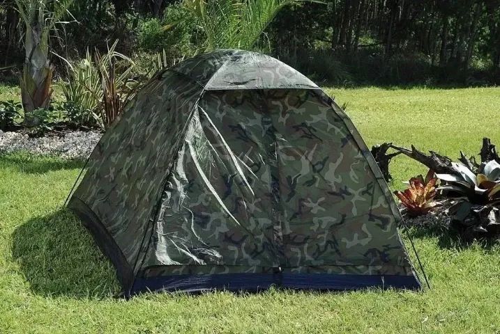 Barraca Camping Camuflada 6 Lugares - Foto 2