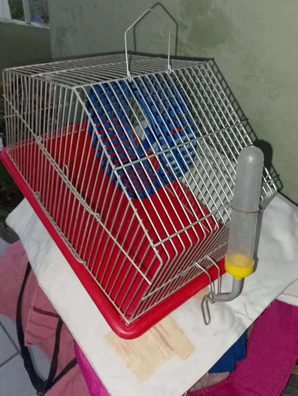Gaiola para Hamster com acessórios. ( Nova ). (  33    compr  X 24  altura X 20 largura. - Foto 3
