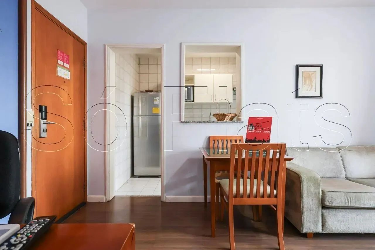 Royal Brooklin, flat disponível para locação contendo 43m², 1 dormitório e 1 vaga. - Foto 4