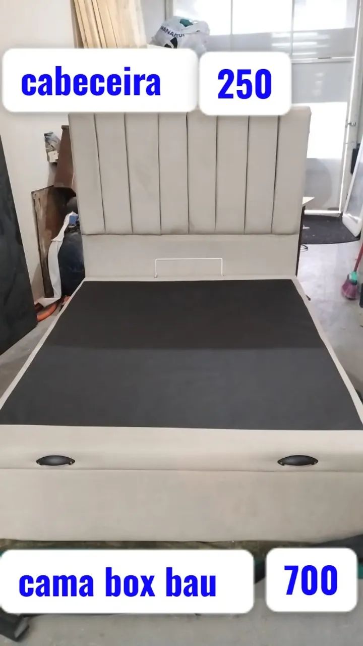 cama bau casal