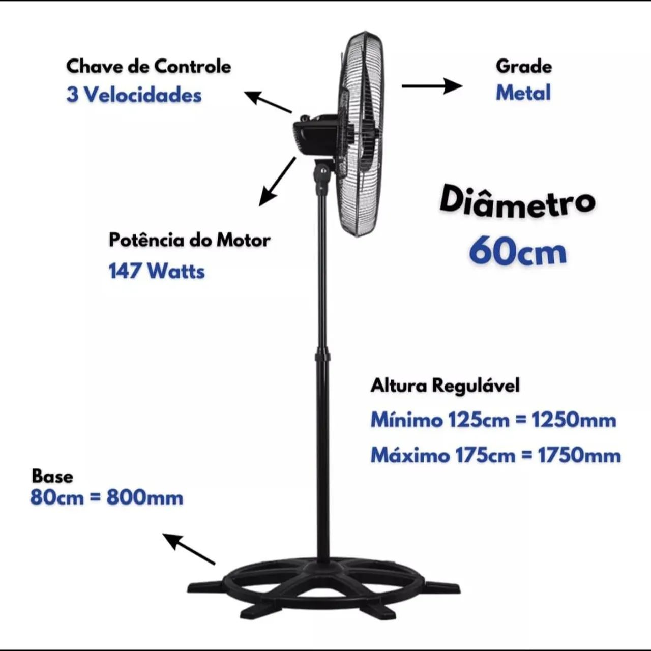 Ventilador de coluna  - Foto 4