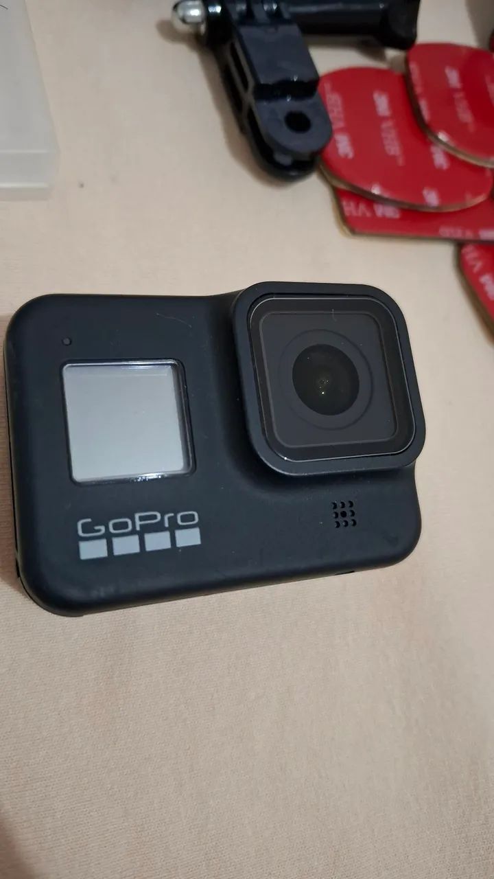 Gopro 8 Black + Suporte Peito p/ Celular  - Foto 2
