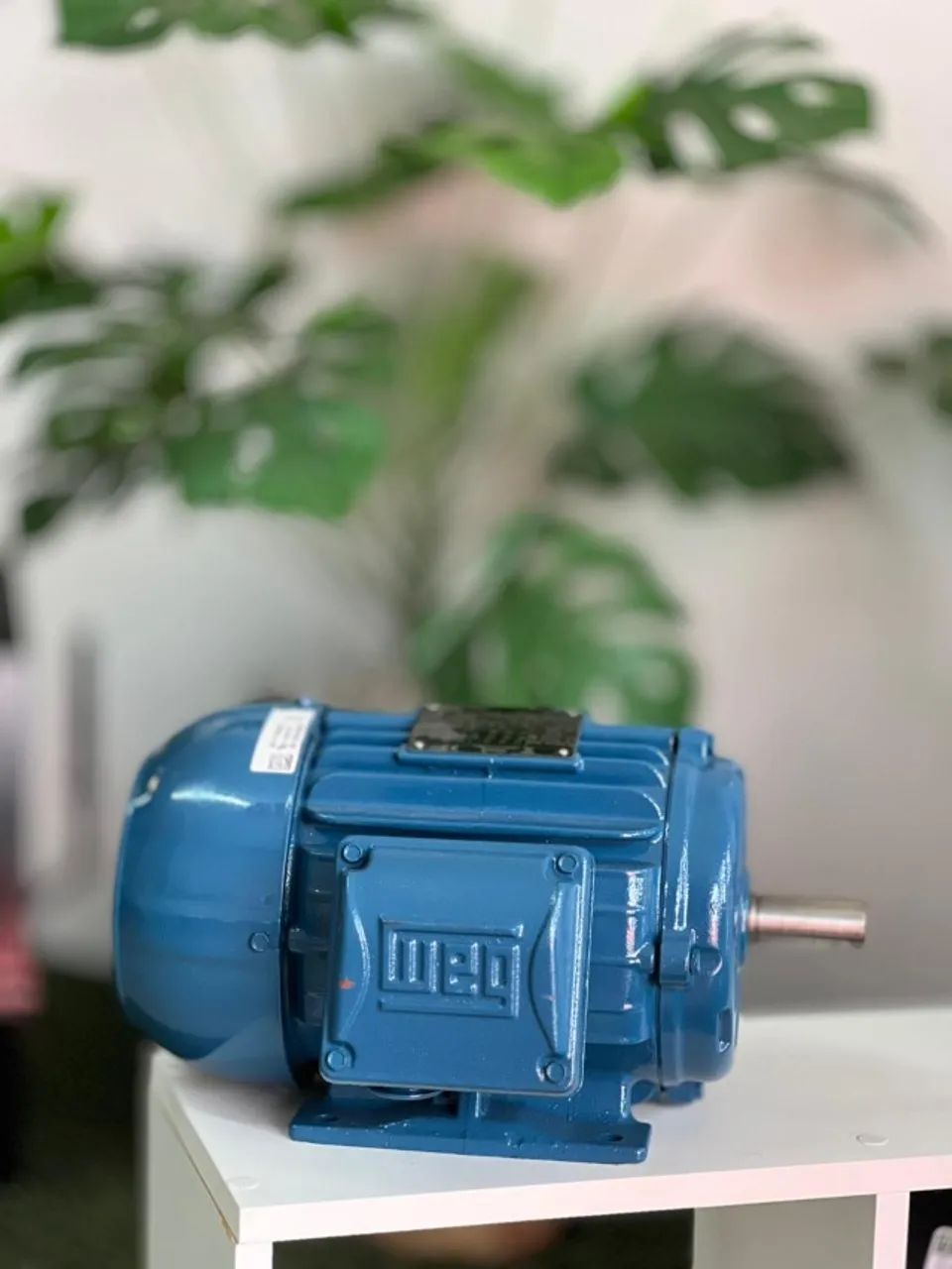 motor 3cv 4 polos 1700rpm trifasico 220/380v semi-novo com garantia 3 meses