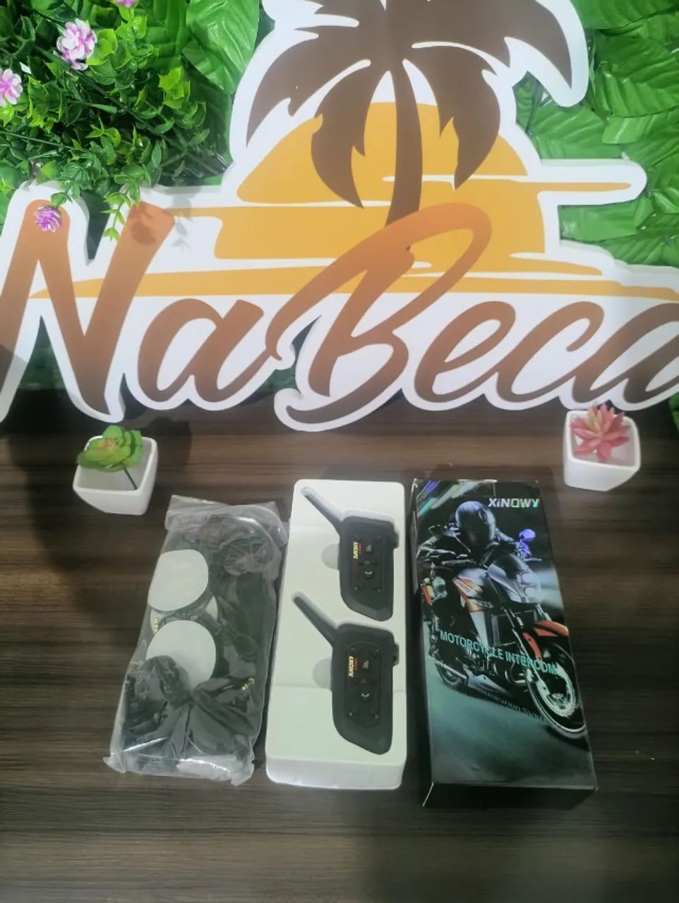 Intercomunicador para Moto (Par Completo) Aceitamos Cartões