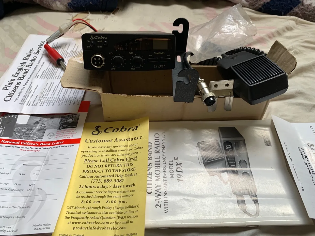 Rádio PX Cobra 19 DX II