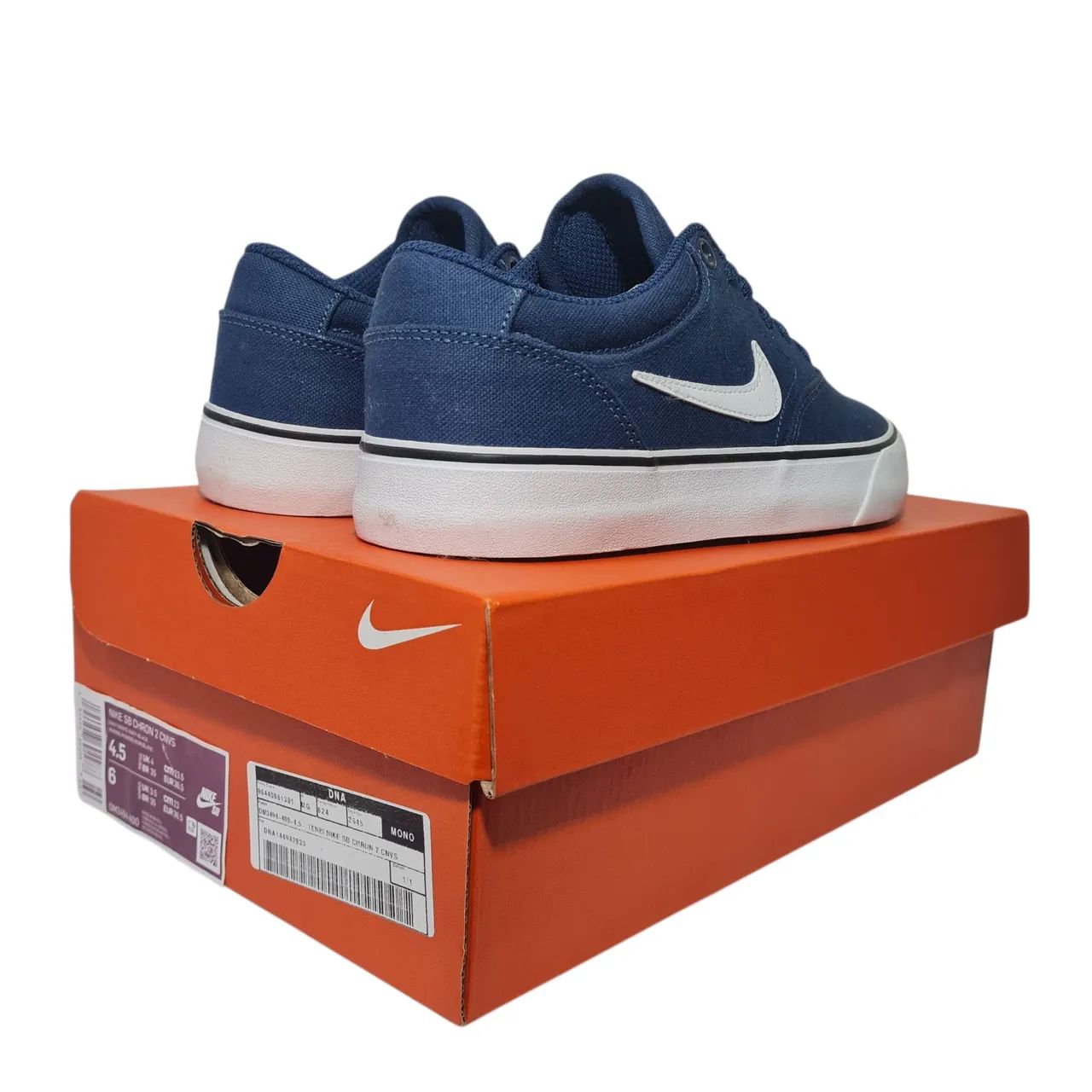 Tênis Nike SB Chron 2 Canvas Navy - Foto 3