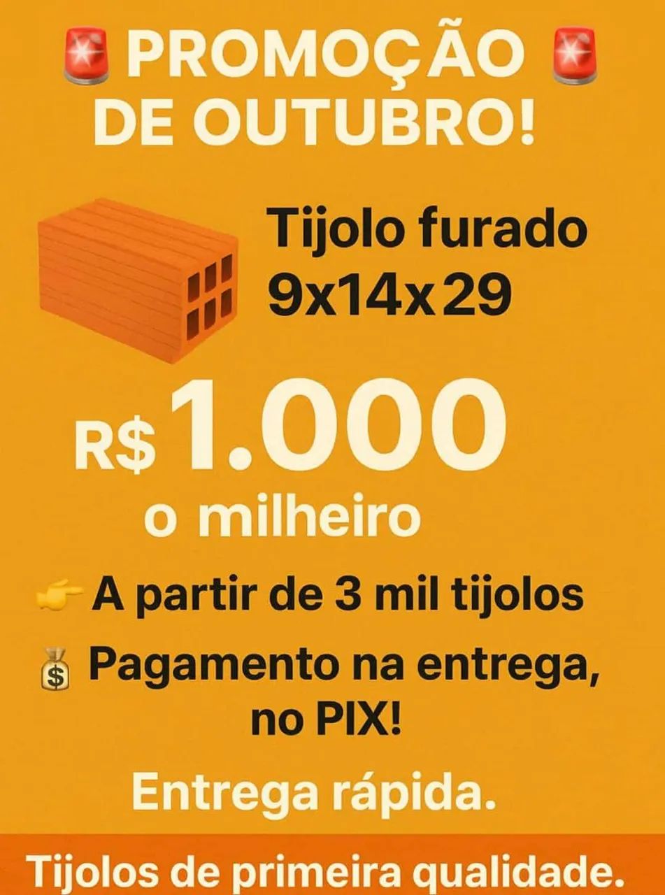 Milheiro de tijolos 