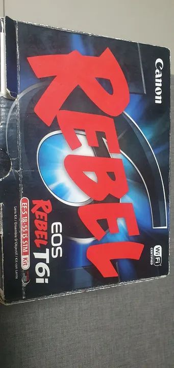 Câmera Canon EOS rebel T6i - Foto 6