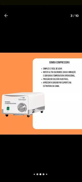 Colchão de Ar Hospitalar para Prevenção de Úlceras de Decúbito - Foto 4