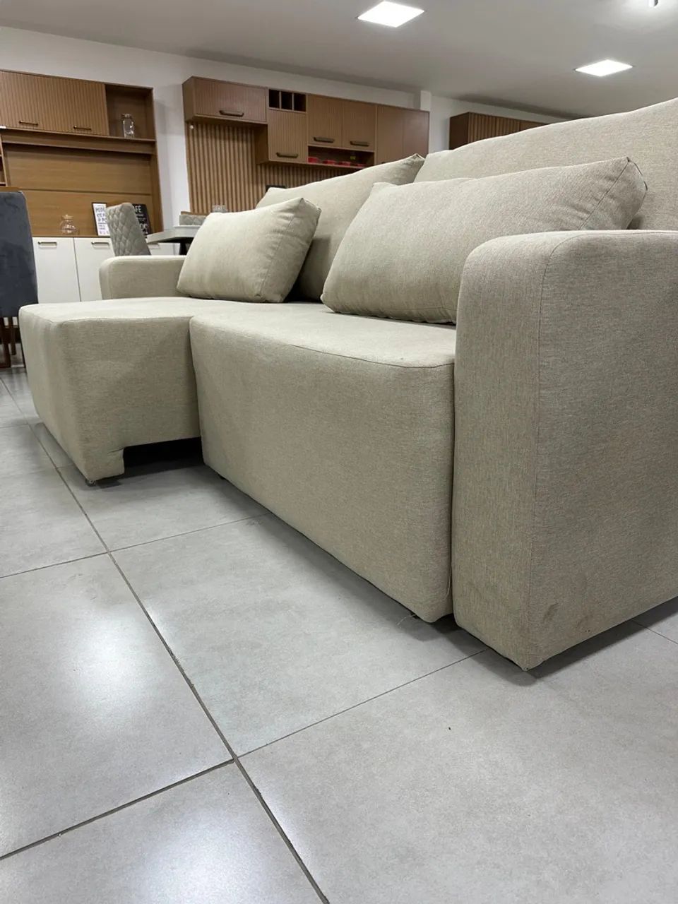 Sofá 2,40 linho  - Foto 2