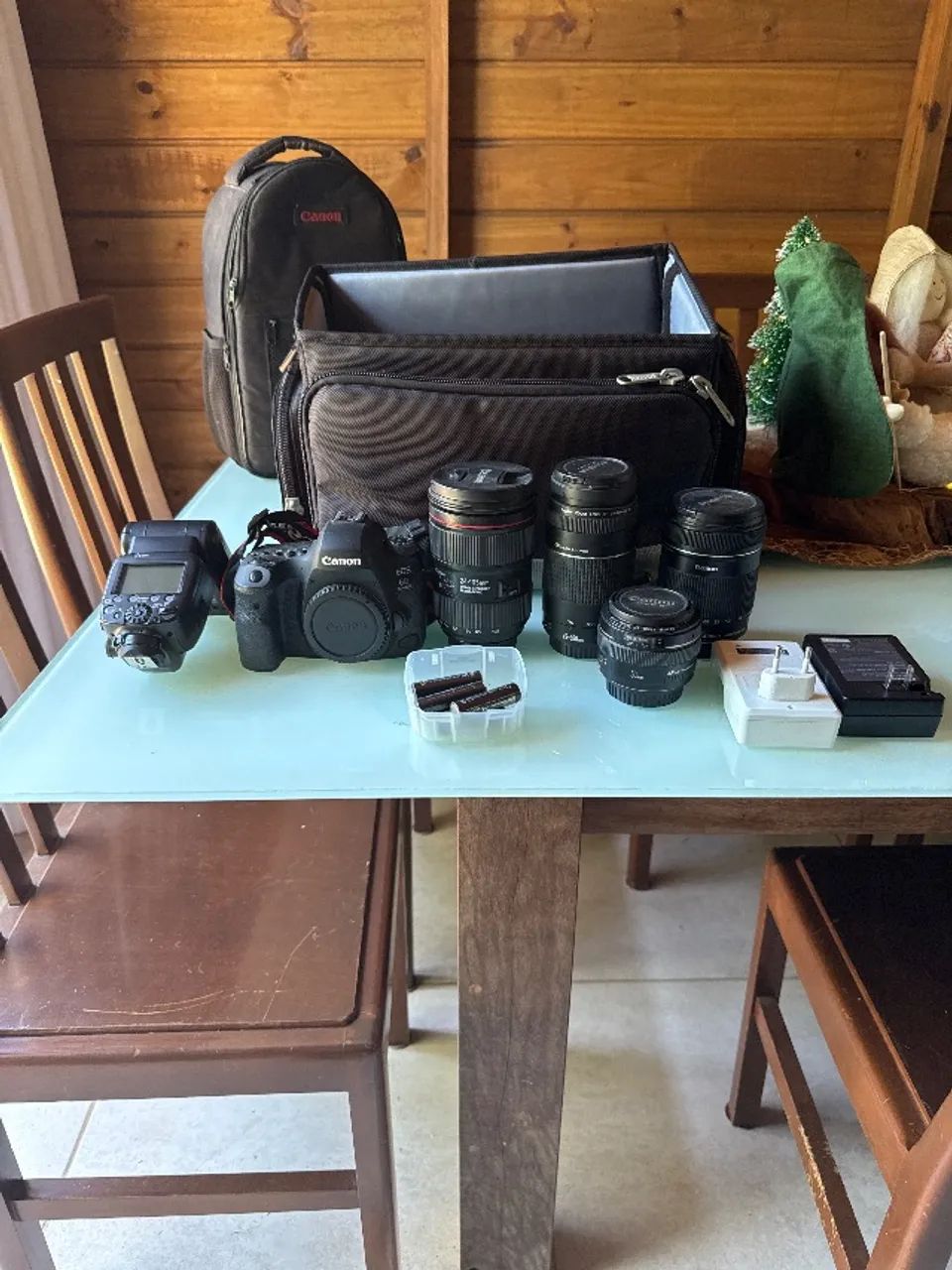 Conjunto de equipamentos fotográficos  - Foto 3