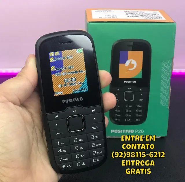 Celular Positivo 2 Chips Cartão de Memoria Bluetooth - ENTREGA RÁPIDA - Foto 4