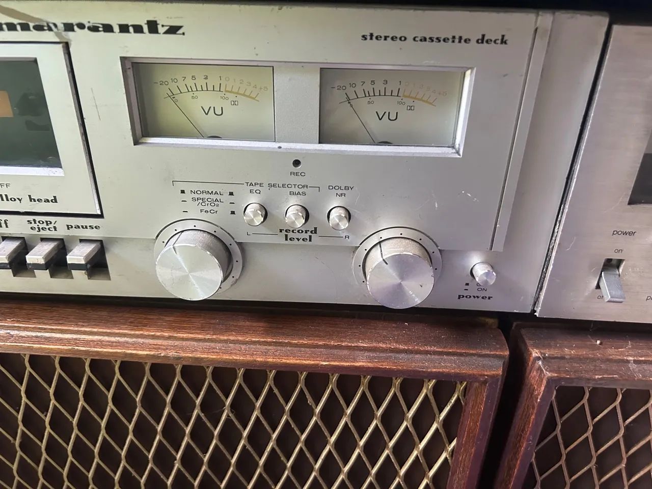 Gravador de fita cassete vintage - Marantz - Foto 2