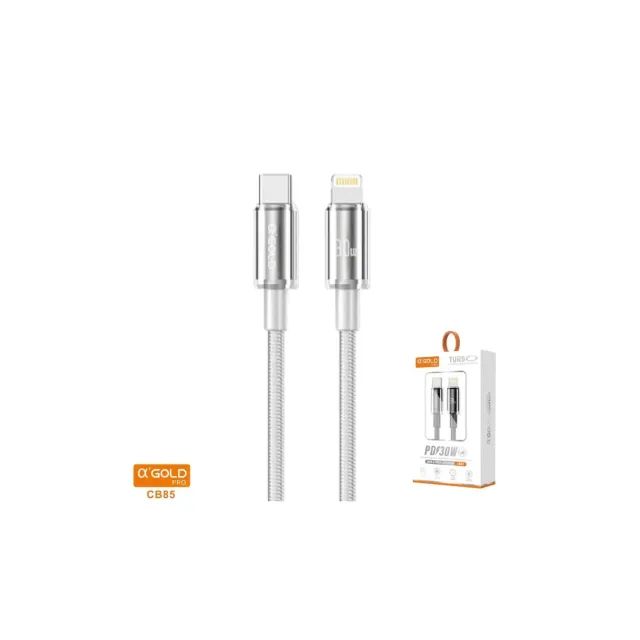 Cabo a'Gold TipoC para Lightning PD30w CB85 - Foto 2