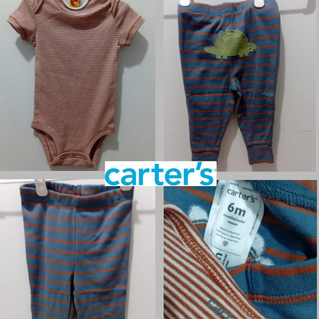 Kit Carter's Bebê 6 meses