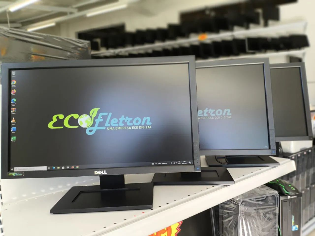 Monitor Dell 22 Polegadas 1920 x 1080 Ótimo Estado VGA & DVI com Garantia e NF Eco Eletron - Foto 3