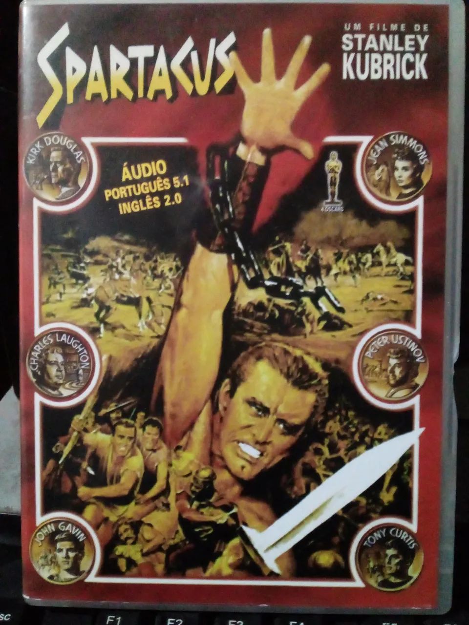 Spartacus- Stanley Kubrick 1969 DVD duplo novíssimo!