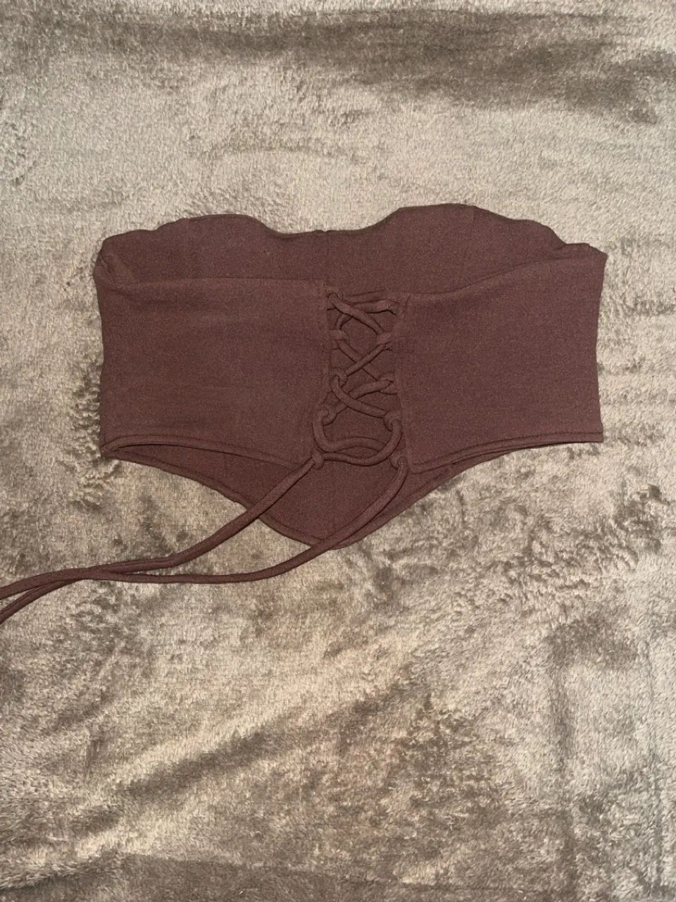 Corset Marrom Elegante - Foto 3