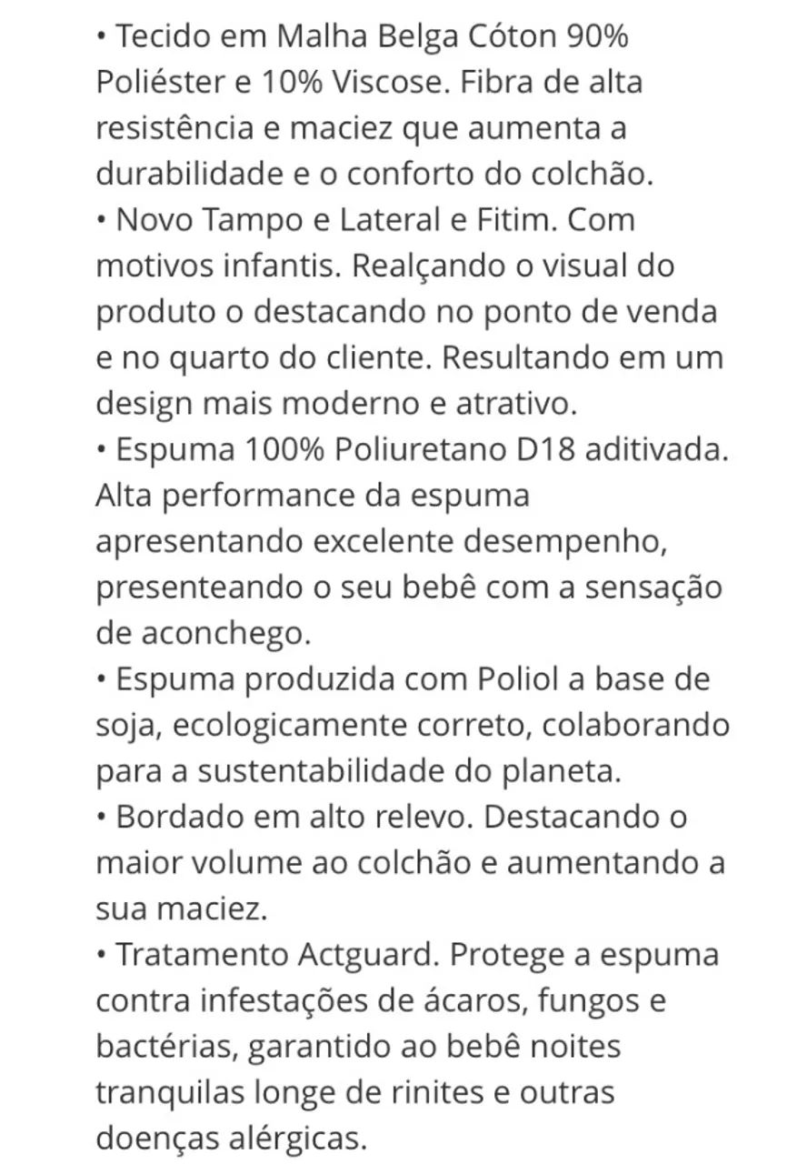 Colchão Pró saúde baby ortobom+ capa de colchão  - Foto 6