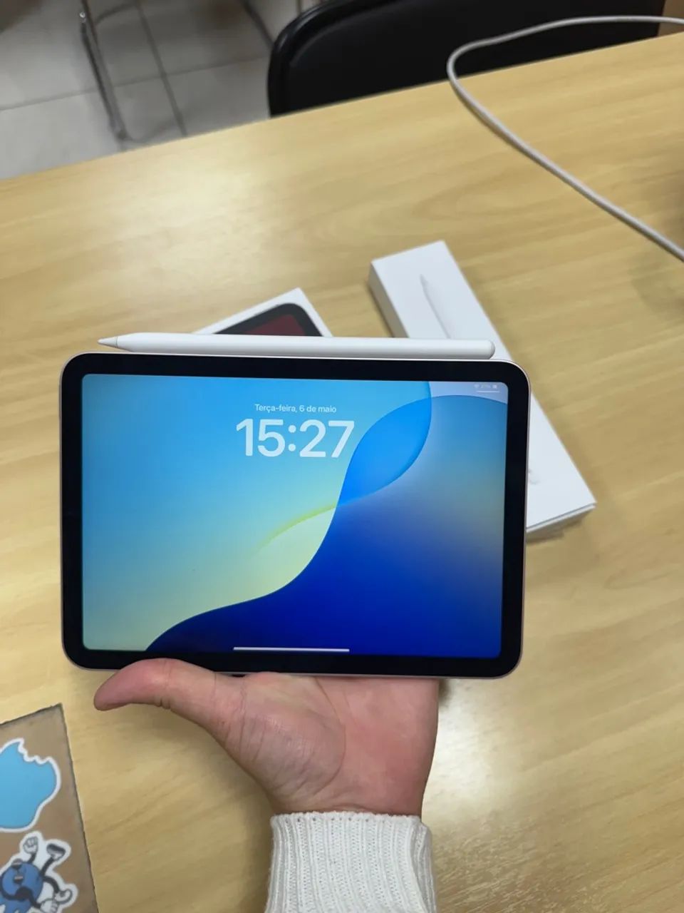 iPad Mini 6 geração c/ Apple Pencil 2 geração  - Foto 5