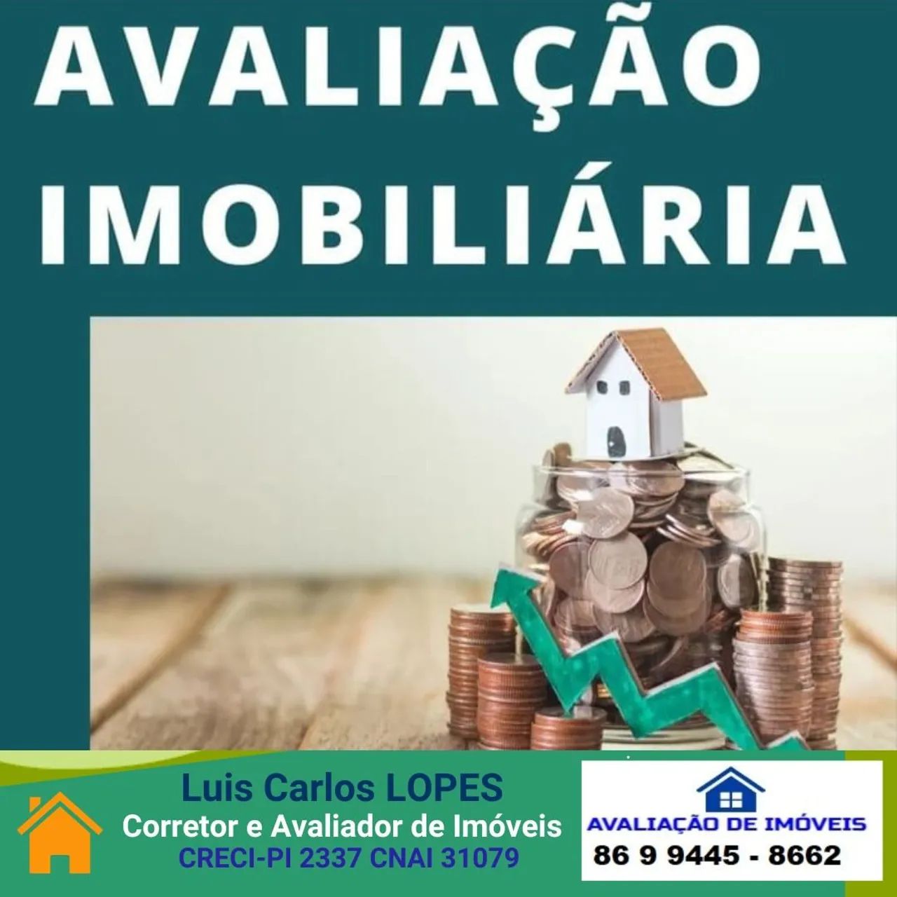 Avaliação Imobiliária Teresina e Região  <br>